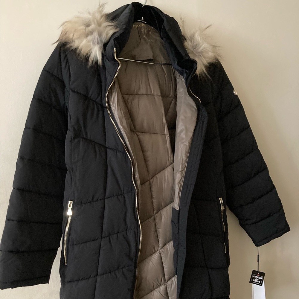 Long  Winter Coat (black) ( Brand New)